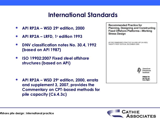 api rp 2a wsd 2007